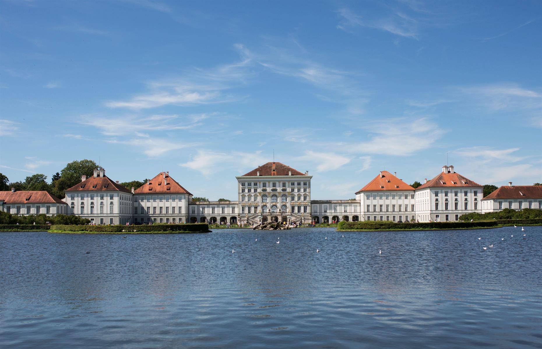Now: Nymphenburg Palace
